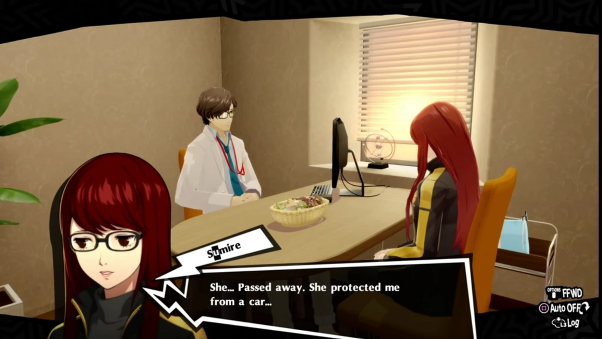 persona 5 royal sumire counseling session with maruki