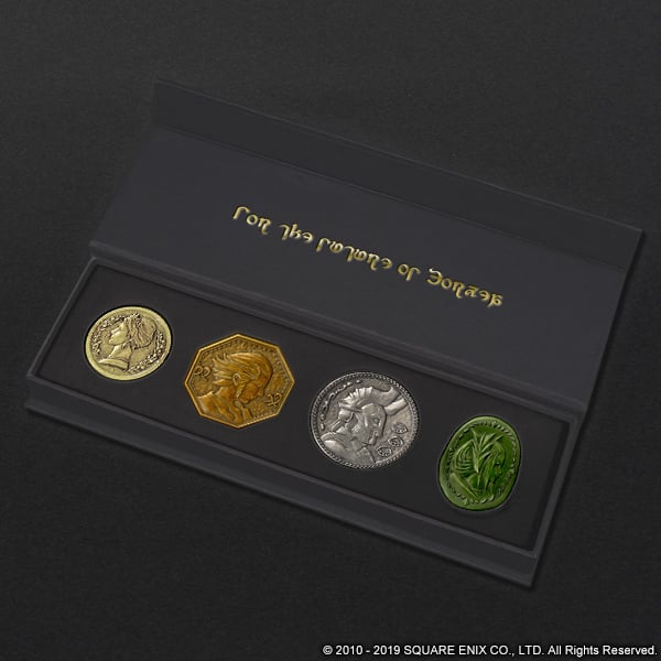 FFXIV Gil Coin Collection Set for Sale via Square Enix